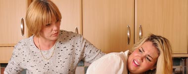 A good beating from Spanking Sarah